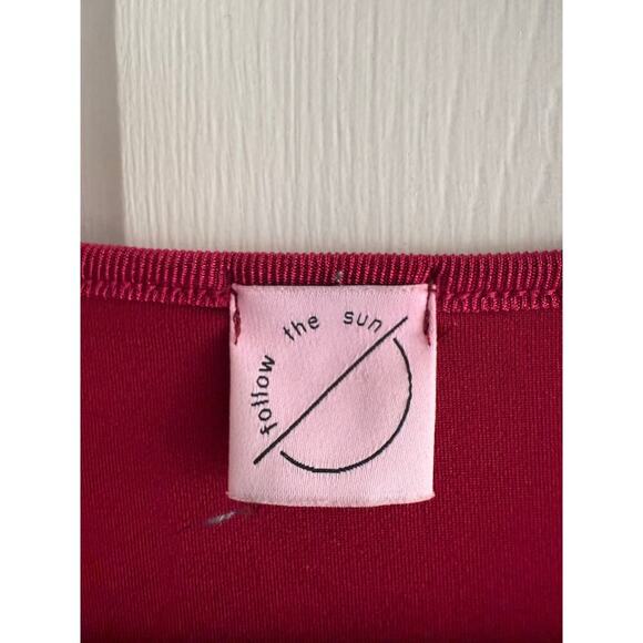 Follow the Sun Women's Cut Out Pink Mini Dress size Medium - Picture 4 of 9